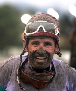 Patti Tubbs' Sovereign Award winning photo of Hastings Jockey Frank Fuentes
